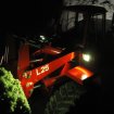 Radlader O&K L25 bei Nacht | RC wheel loader at night